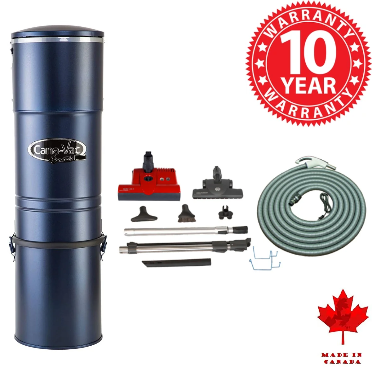 CanaVac Signature ACAN590 Central Vacuum Cleaner - Flow thru - Up to 5,000 Sq Ft