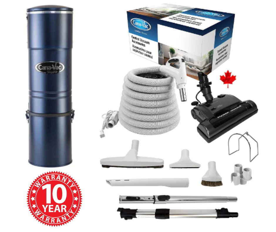 CanaVac Signature ACAN590 Central Vacuum Cleaner - Flow thru - Up to 5,000 Sq Ft