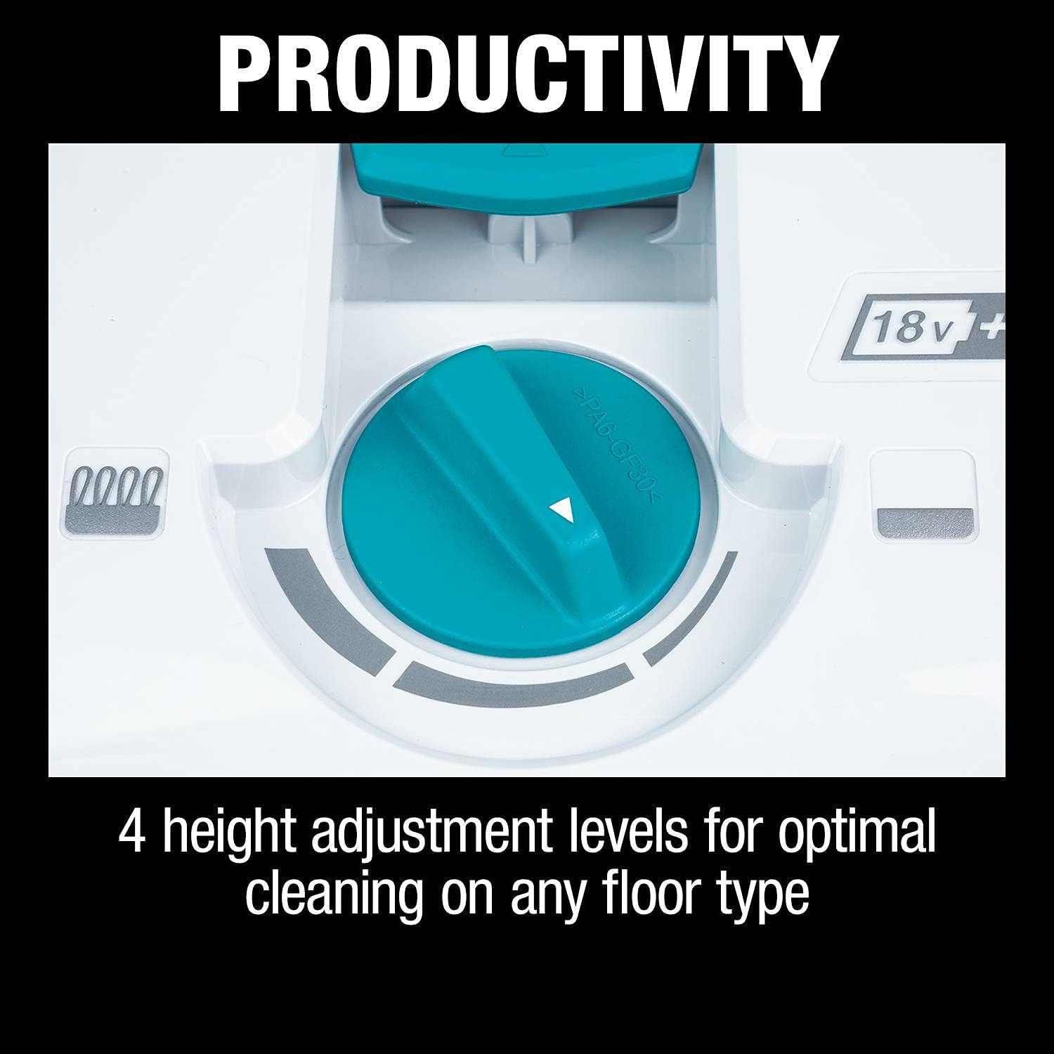 MAKITA Cordless Upright Vacuum DVC560PT2 (Battery & Charger Included) - Super Vacs Vacuums