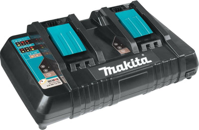 Makita 2x 18V LXT® Lithium-Ion Battery and Dual Port Charger Starter Pack (5.0Ah) Y-00359 - Super Vacs Vacuums