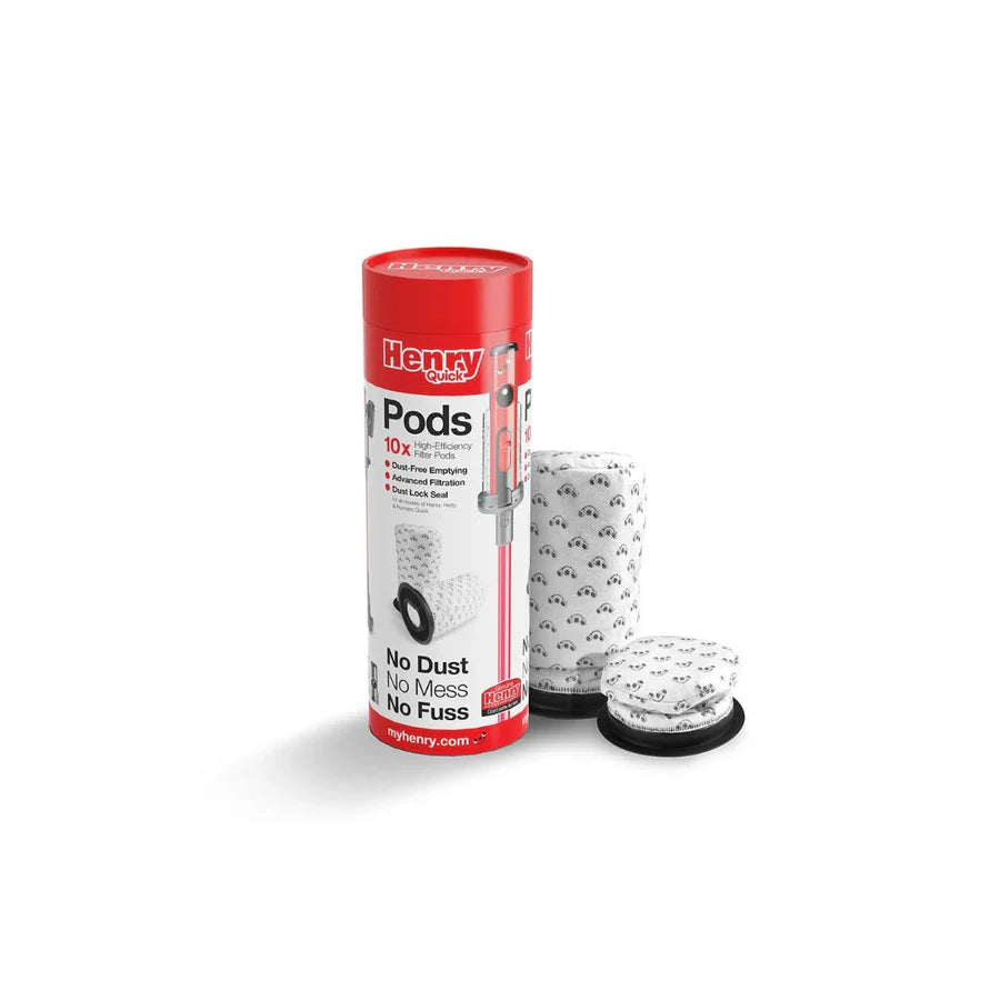 Numatic Henry Quick Pods (10 Pods) - Super Vacs Vacuums