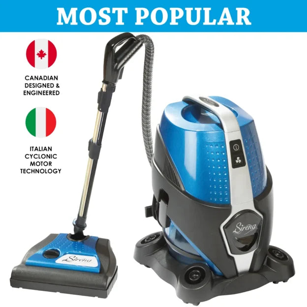 Sirena Vacuum Cleaner  water vacuum - Super Vacs Vacuums