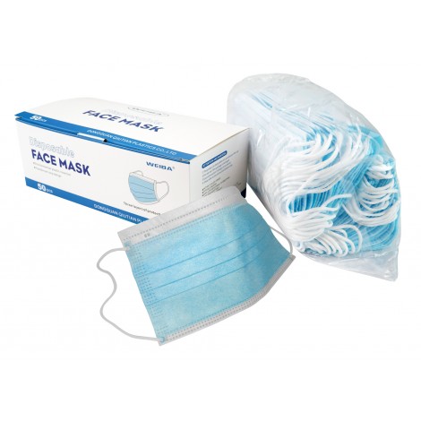 Antimicrobial Mask - Box of 50 - Super Vacs Vacuums