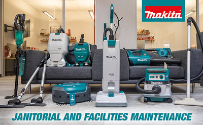 MAKITA Cordless Upright Vacuum DVC560PT2 (Battery & Charger Included) - Super Vacs Vacuums