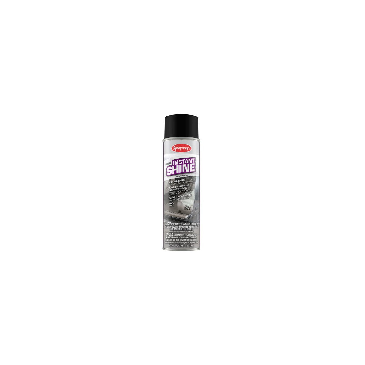 Automotive Surface Cleaner - Instant Shine - Aerosol Can - 11 oz - Super Vacs Vacuums