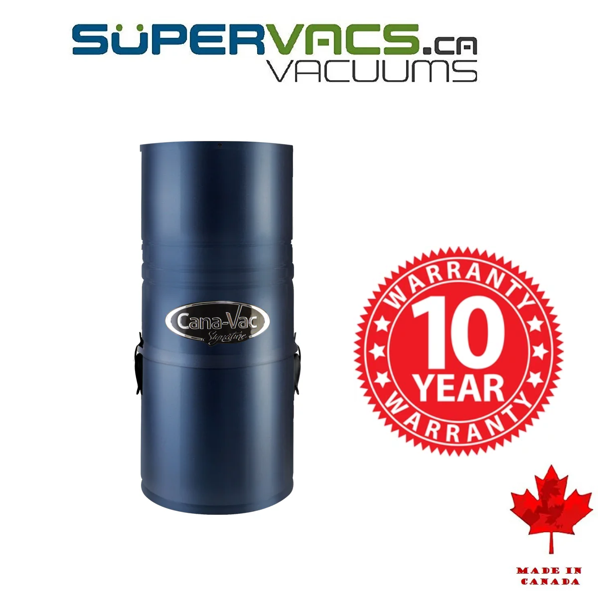 CanaVac Signature CONDO ACAN490 Central Vacuum Cleaner + Bundle