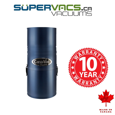 CanaVac Signature CONDO ACAN490 Central Vacuum Cleaner + Bundle