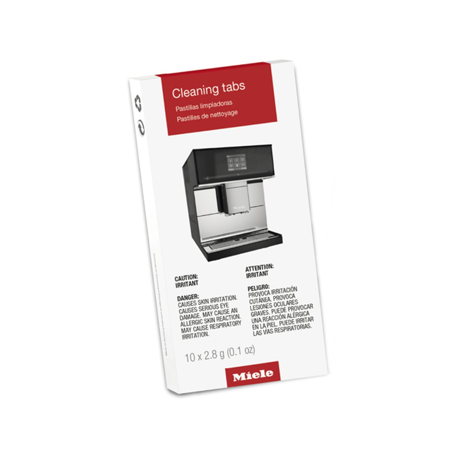 MIELE COFFEE MACHINE CLEANING TABLETS - 10PK - GP CL CX 0102 T - Super Vacs Vacuums