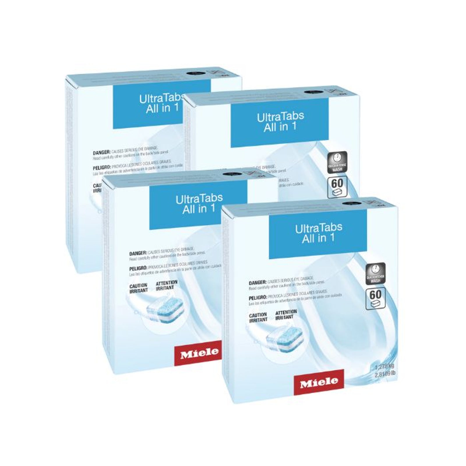 MIELE DISHWASHER DETERGENT TABS 240 PACK - Super Vacs Vacuums
