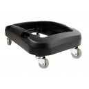 Recycling Station - 3 Bins - Sorting by Color - Capacity of 13.2 gal (60 L) Each - on Wheels - Grey - Super Vacs Vacuums