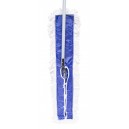 Dust Mop for Dry Floors - with 60'' Handle - 48" (121.9 cm) - White/Blue - Super Vacs Vacuums
