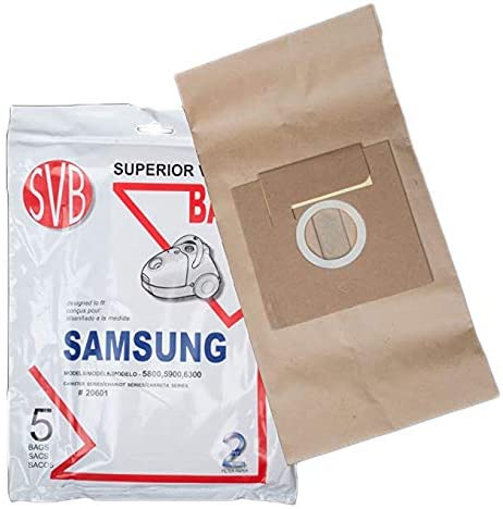 Samsung Canister Vacuum Bags 5800,5900,6300 Series - Super Vacs Vacuums