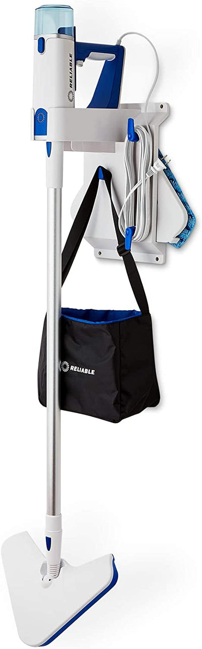 Reliable Pronto Plus 300CS 2-in-1 Steam Cleaner - Portable Steam Cleaner with Fast Heat-up and Long Steam Time, 1200W Steam Mop for Hardwood, Tile, Laminate Floor Cleaning with 14-Piece Accessory Kit - Super Vacs