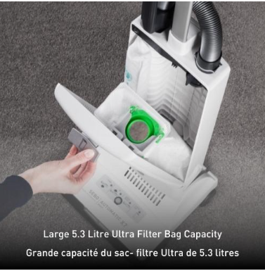 SEBO Automatic X7 Red - Commercial Upright Vacuum - Super Vacs Vacuums