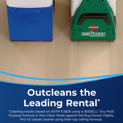 Big Green® Machine Professional Carpet Cleaner - Model No 86T3C - Super Vacs