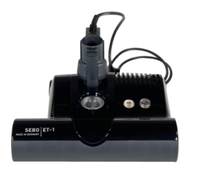 SEBO Black ET-1 F1 - Central Vacuum Power Head (with cord) - Super Vacs Vacuums