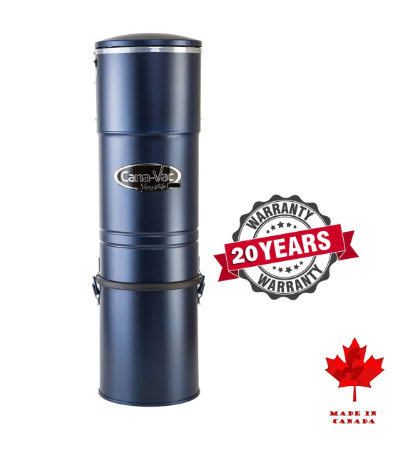 Canavac LS690 with SEBO Standard Central Vacuum Kit with ET-1F2 12" Power Head Designed for Hard Floors and Low-High Pile Carpeting (30Ft, 35Ft Hose) - Super Vacs Vacuums