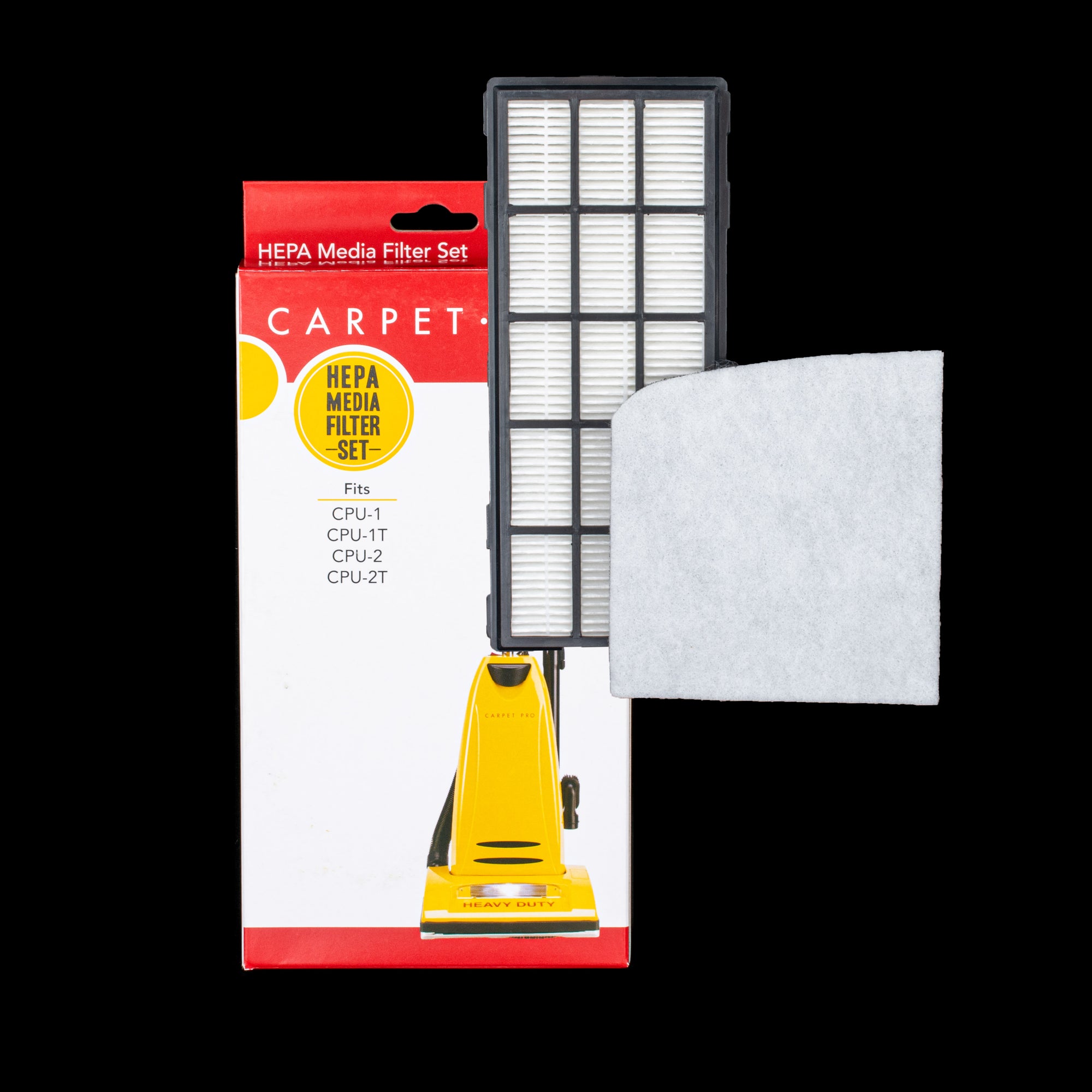 Carpet Pro HEPA Filter Set - Super Vacs