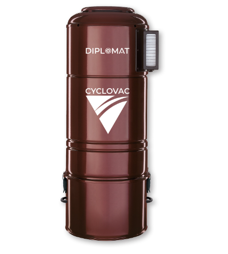 Cyclovac H925 Central Vacuum Diplomat - Hybrid 2 Motors - Up to 12,000 Sq Ft - Super Vacs Vacuums