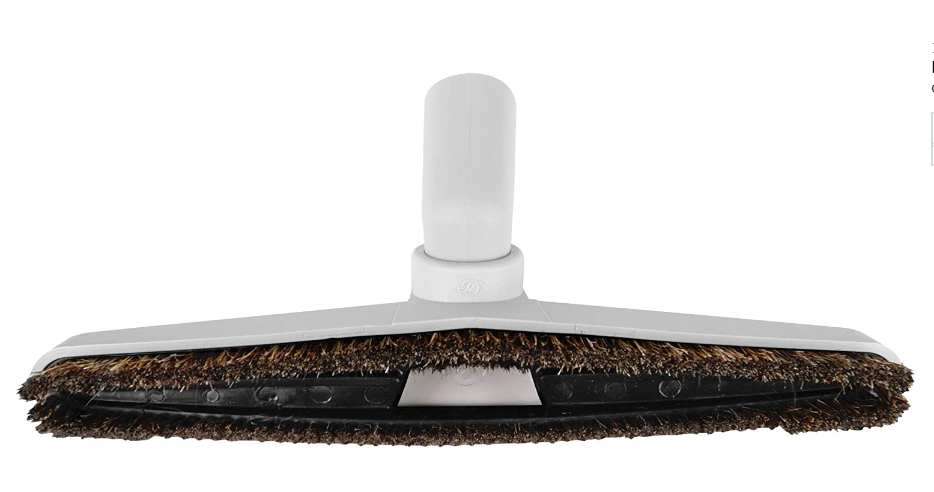 Johnny Vac Grey Deluxe Floor Brush 12" For Most Vacuum Cleaners / 1 1/4 inches friction-fit wands - Super Vacs Vacuums