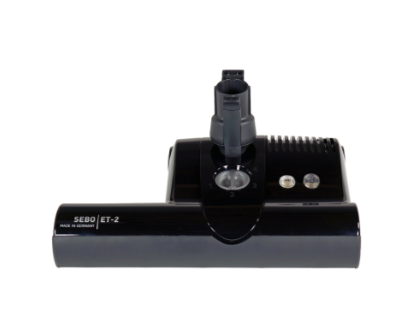 SEBO Deluxe Central Vacuum Kit with Black ET-2 15" Power Head (30Ft-35Ft) - Super Vacs Vacuums