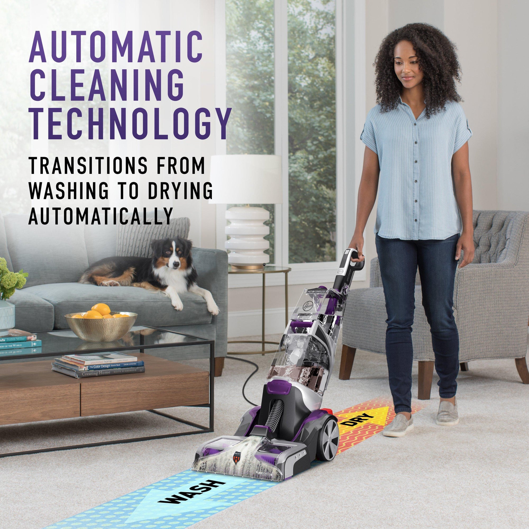 SmartWash PET Complete Automatic Carpet Cleaner - Bonus Kit - Super Vacs