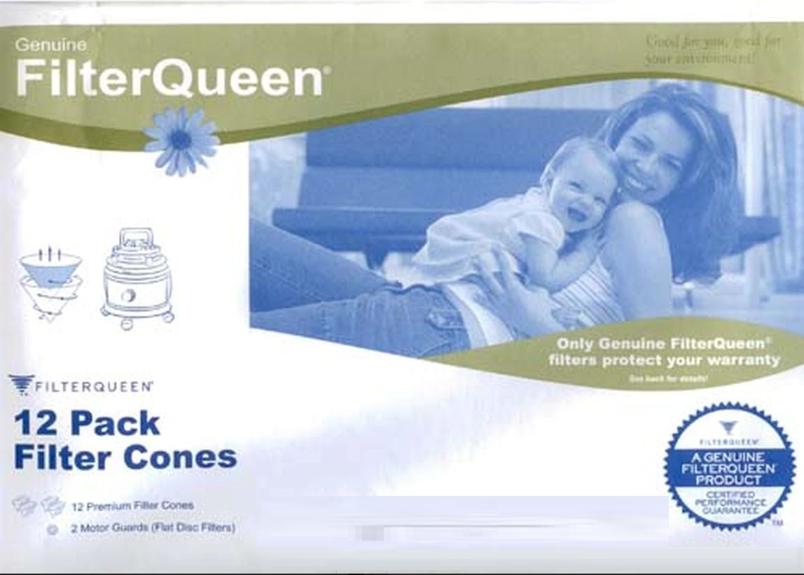 FILTER QUEEN CONES (12+2 MOTOR FILTERS) - ORIGINAL Part 5404001800 - Super Vacs