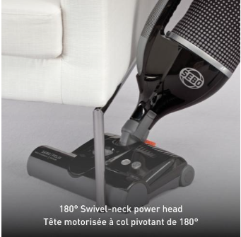 SEBO Felix Premium Rosso Upright Vacuum - Super Vacs Vacuums