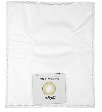 Microfilter Hepa Canister Vacuum Bags - Johnny Vac XV-10 and XV-10 Plus - Pack of 4 Bags + 1 Filter - Super Vacs Vacuums