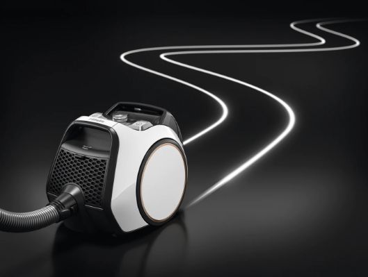 Miele Boost CX1 Parquet Bagless Canister -  (Lotus White-Rose Gold 41NCE030CDN) - Super Vacs Vacuums