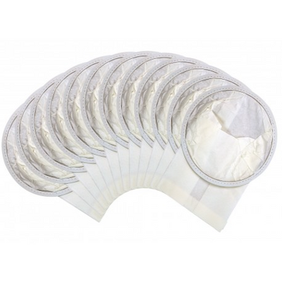 Paper Vacuum Bag for Compact, Tristar and Revelation Canister Vacuum Cleaner - Pack of 12 Bags - Envirocare 738JV - Super Vacs Vacuums