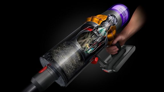 NEW - Dyson V15 Detect Total Clean vacuum (Nickel) with laser technology - Super Vacs