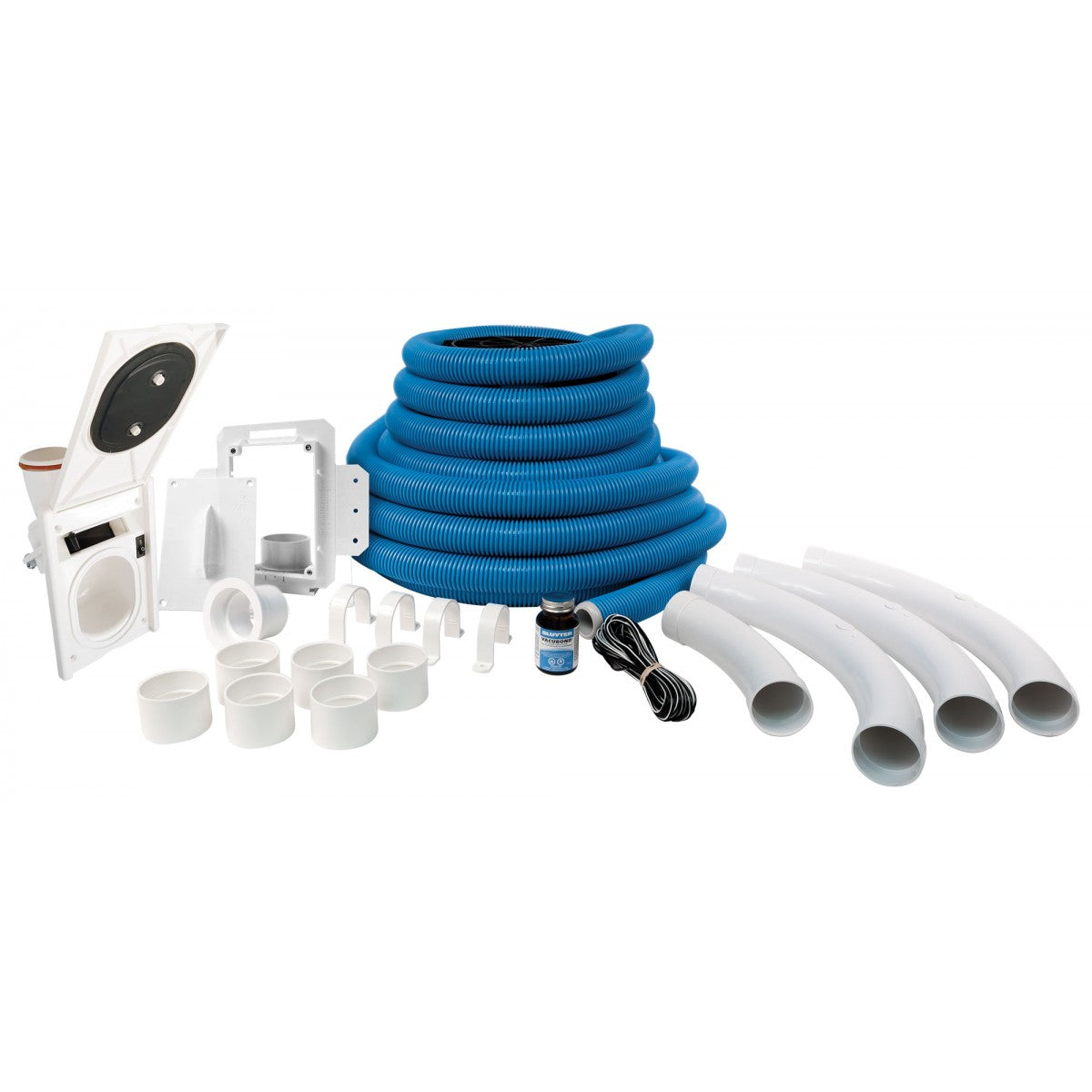 HIDE-A-HOSE RETRACTABLE KIT (Rapid Flex Hose) - Super Vacs