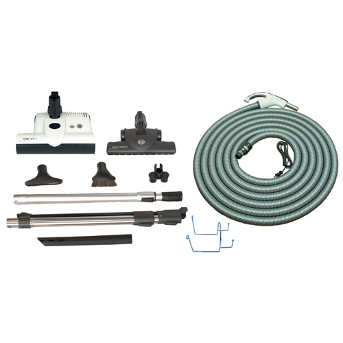 CanaVac Signature LS590 with SUPREME (SEBO ET1) Electric Package - for homes up to 5,000 Sq.F. - Super Vacs