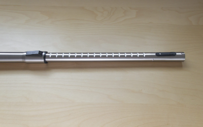 SEBO Central Vacuum Stainless Steel Telescopic Wand with Thumb Saver & Friction Fit - Super Vacs Vacuums