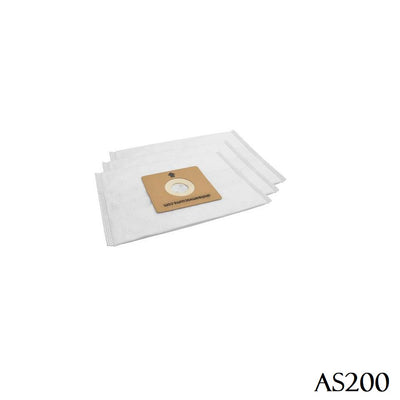 Airstream HEPA Bags for AS100, AS200, AS300 - Super Vacs