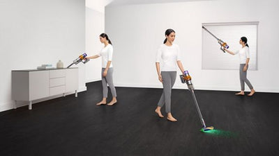NEW - Dyson V15 Detect Total Clean vacuum (Nickel) with laser technology - Super Vacs
