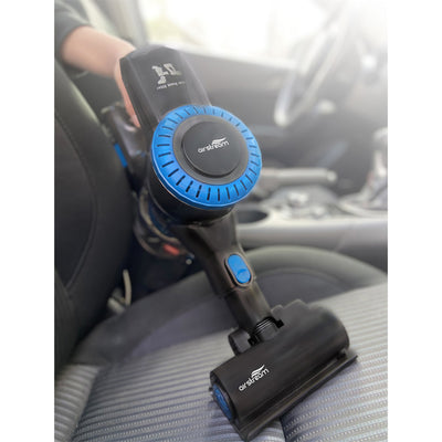 Airstream Stick Vac+ Cordless Bagless vacuum cleaner - Lightweight - 7 Accessories - Super Vacs