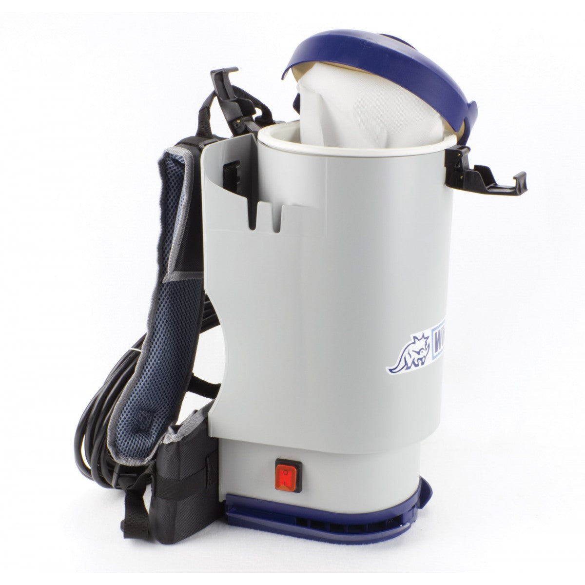 JVT1W Professional Backpack Vacuum - 1.5 gal (6 L) Tank Capacity - With Complete Tool Set - HEPA Filtration - 30' (9 m) Power Cable - Cushion Shoulder Straps & Waist Belt - Super Vacs