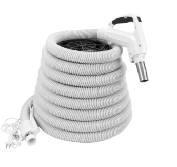 CanaVac Condo LS490 Premium Air package with Turbo Head Designed for Hardwood Floors & Area Rugs (30Ft,35Ft,40Ft,50Ft) - Super Vacs Vacuums