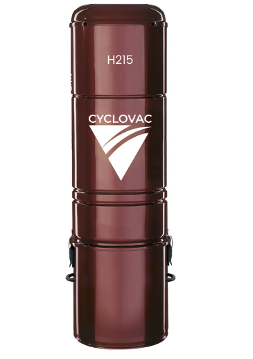 Cyclovac H215 Canister Hybrid including Premium Electric Accessories Kit with Airstream Power Head (30Ft,35Ft Hose) - Super Vacs Vacuums