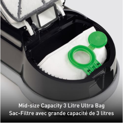 SEBO Airbelt D4 Premium White Canister Vacuum - Super Vacs Vacuums