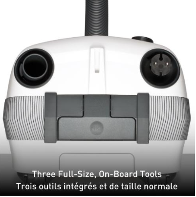 SEBO AIRBELT E1 Kombi White Canister Vacuum - Super Vacs Vacuums