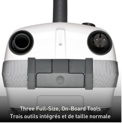 SEBO AIRBELT E1 Kombi White Canister Vacuum - Super Vacs Vacuums