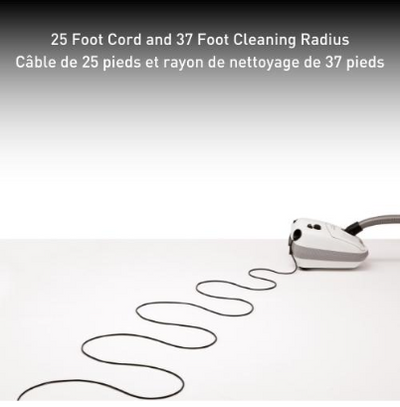 SEBO AIRBELT E1 Kombi White Canister Vacuum - Super Vacs Vacuums