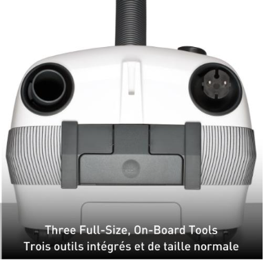 SEBO Airbelt E3 Premium White Canister Vacuum - Super Vacs Vacuums