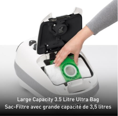 SEBO Airbelt E3 Premium Red Canister Vacuum - Super Vacs Vacuums