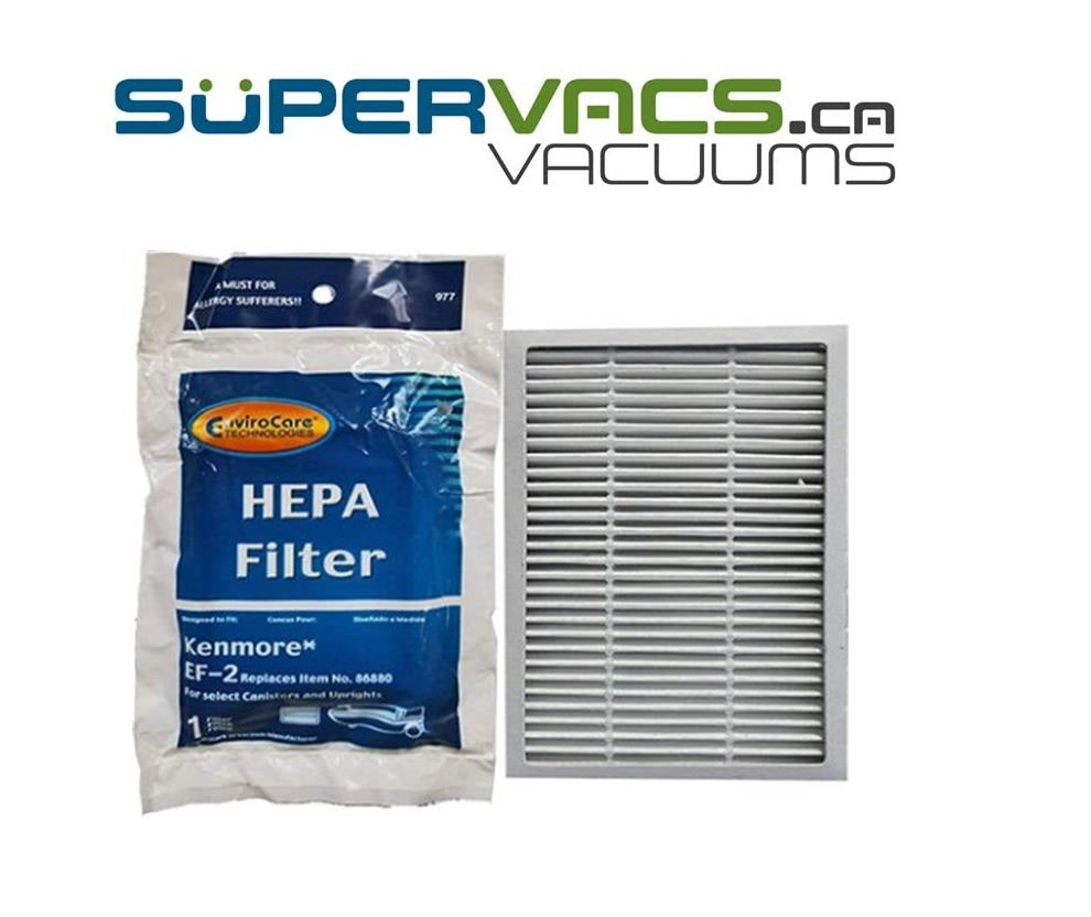 Kenmore EF-2 HEPA Exhaust Filter 40320 - Replaces Kenmore 86880 - Super Vacs