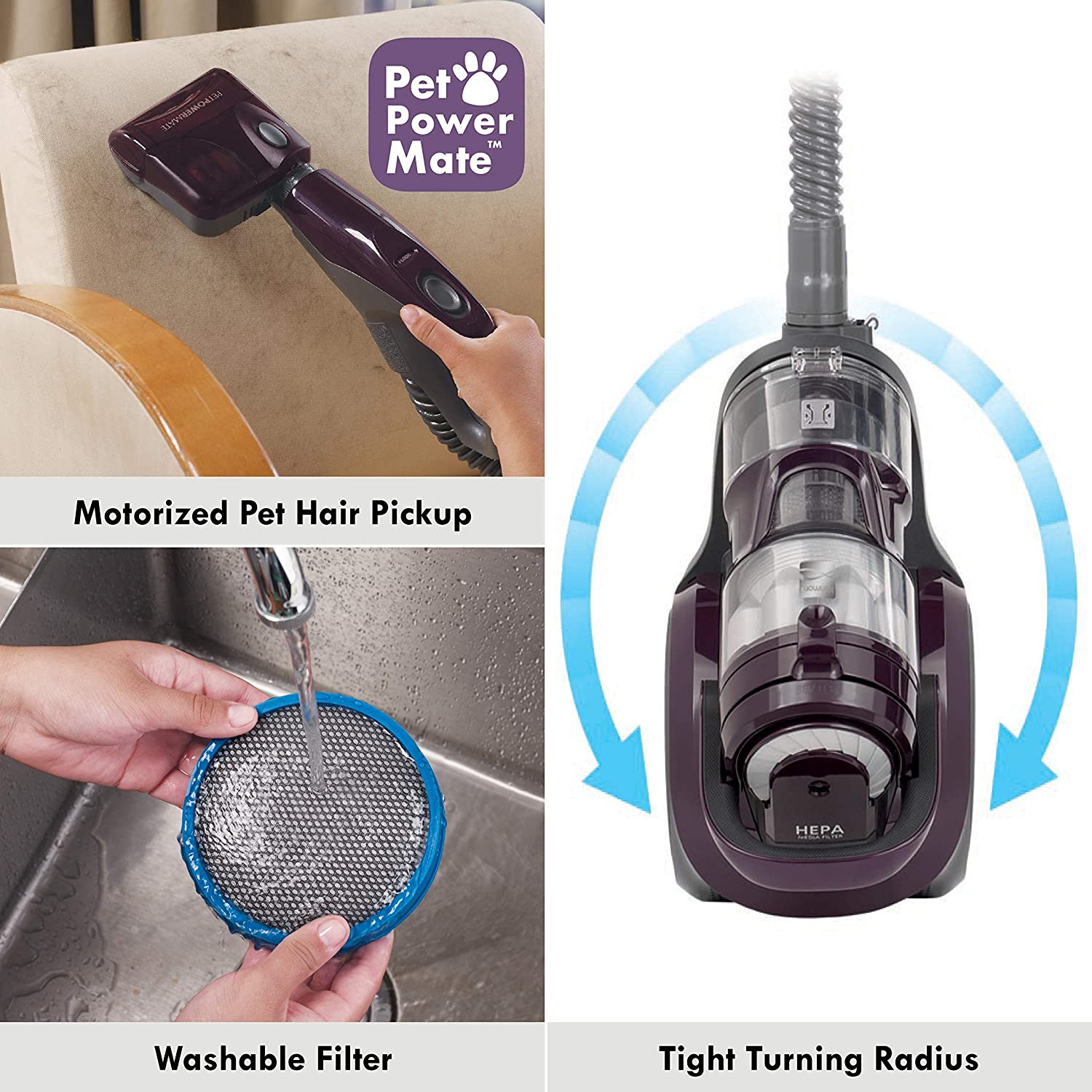 Kenmore Pet friendly Bag-less Canister vacuum 22614 - Super Vacs