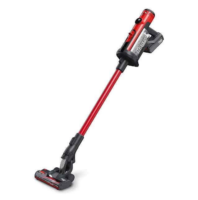 Numatic Henry Quick Cordless Bagged Stick Vacuum Cleaner - RED (NEW) - Super Vacs Vacuums